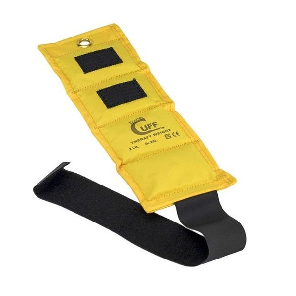 Econocuff EconoCuff 10-0191 2 lbs Deluxe Cuff Weight; Yellow 10-0191
